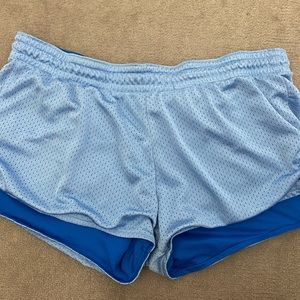 Blue Nike Running Shorts